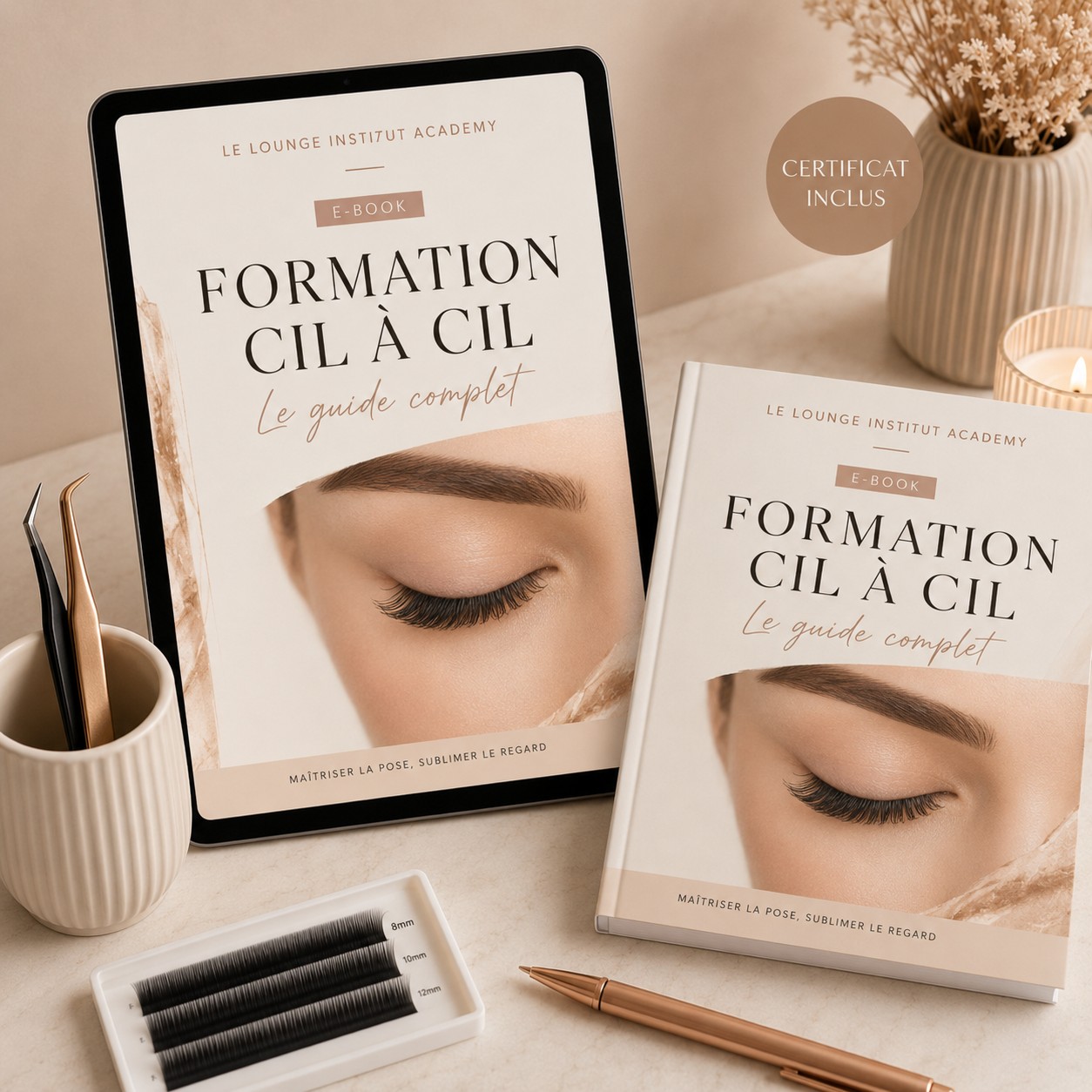 Formation Cil à Cil — Le e-book — Le Lounge Institut